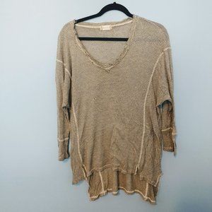 Altar'd State Distressed Off Shoulder Top